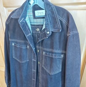 Washable Suede skirt and jacket